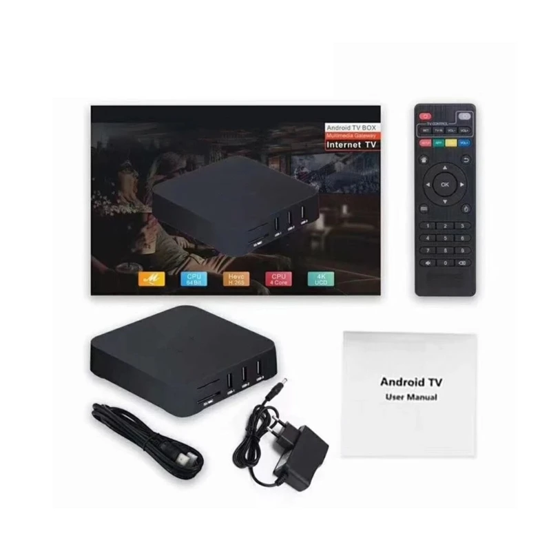 

ТВ-приставка с двойным Wi-Fi 11,1G для Android 2,4, 4K, для домашних развлечений K1KF