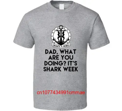 Футболка с длинным или коротким рукавом It's Shark Week Step Brothers Movie Boats N Hoes