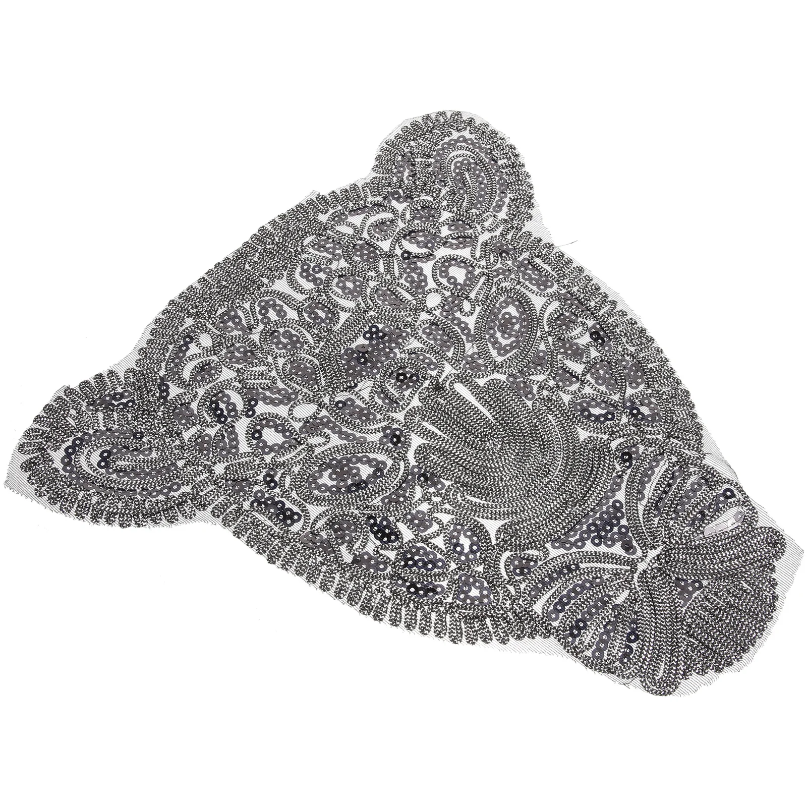 

Leopard Sew on Patch Beaded Applique Clothes Badge Embroidered Patch for Jeans Shirts