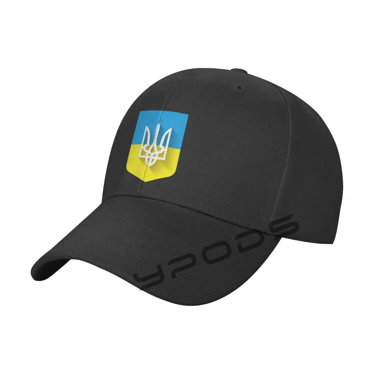 

Tryzub Ukrainian Peaked Baseball Cap Solid Color Fashion Adjustable Leisure Caps Men Women Hats Caps