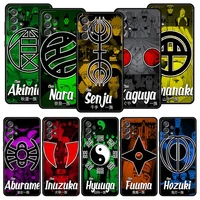 naruto clan senju logo phone case for samsung galaxy a51 a71 a21s a12 a11 a31 a52 a41 a32 a01 a23 a33 a53 a73 a03s a13 5g cover