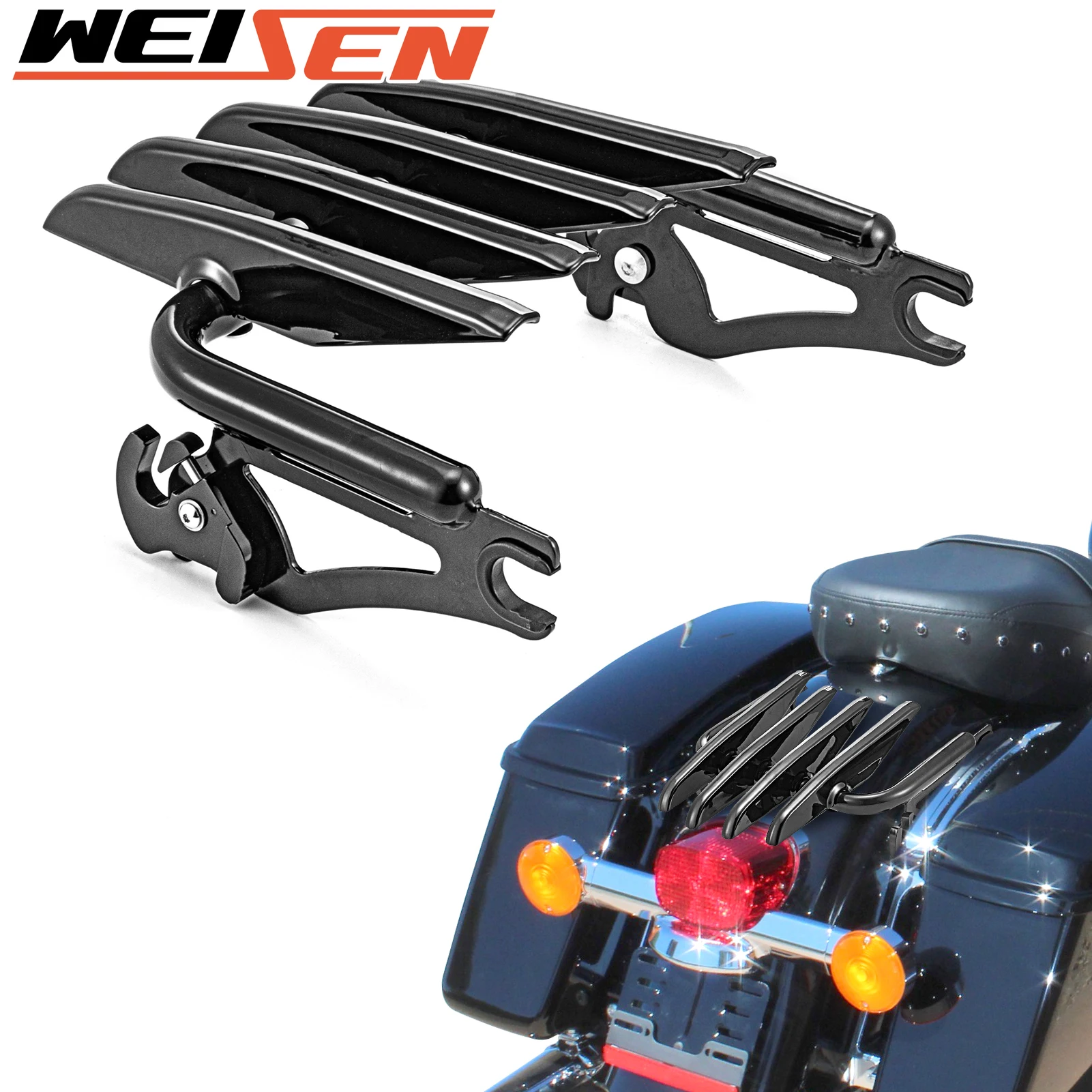 Комплекты стыковочного оборудования для багажника в стиле мотоцикла Stealth Harley