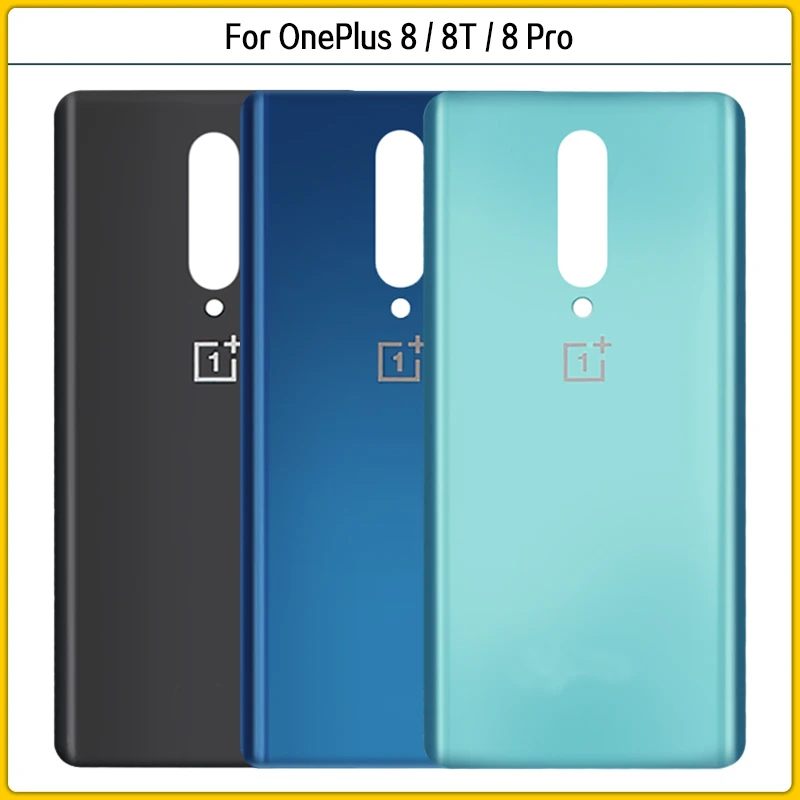 

10 шт., задняя крышка батарейного отсека для OnePlus 8 8T