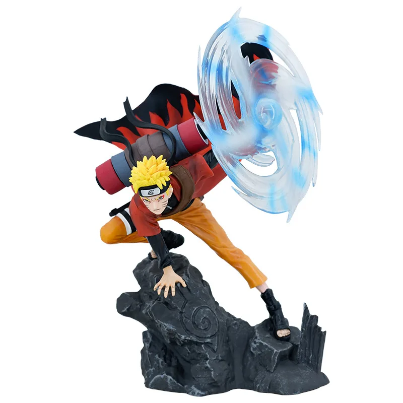 

32CM Naruto Shippuden GK Action Anime Figure Uzumaki Naruto Figma Model Desktop Collection Doll Children Toys Christmas Gift