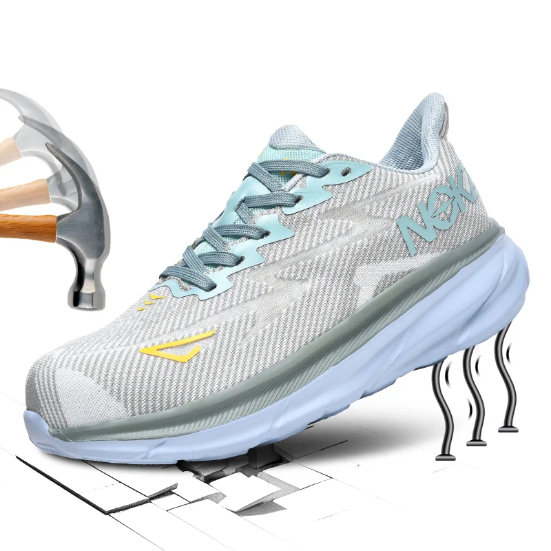 Новая мужская и женская обувь для защиты труда противоударная противопрокольная