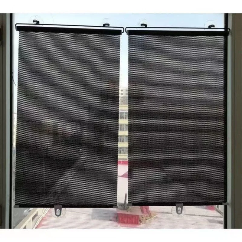 Вертикальные роликовые шторы на присоске для домашнего использования без