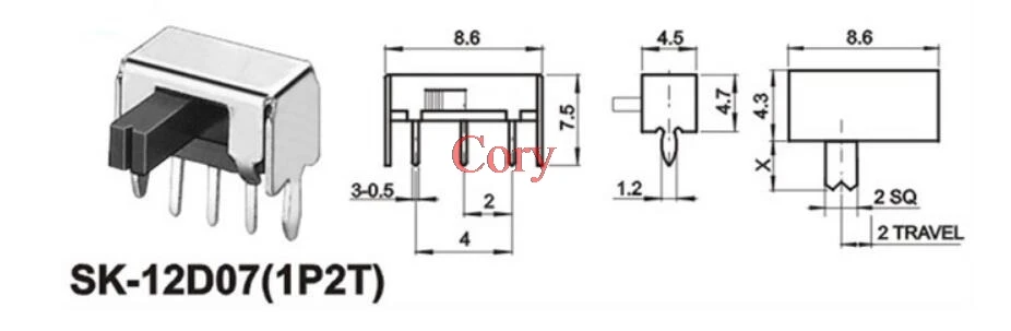 

Переключатель TIE YI SS/SK