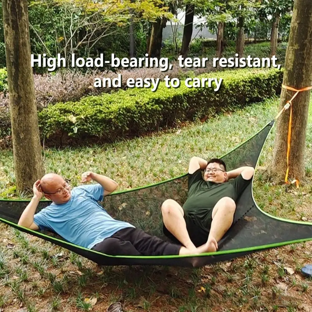 

YFASHION Multi Person Hammock 3 Point Design Triangle Hammock Tent Suspension Kit For Travel Backyard Outdoor Garden Camping