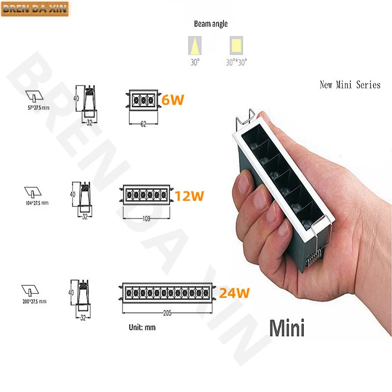 Мини-лампа с регулируемой яркостью