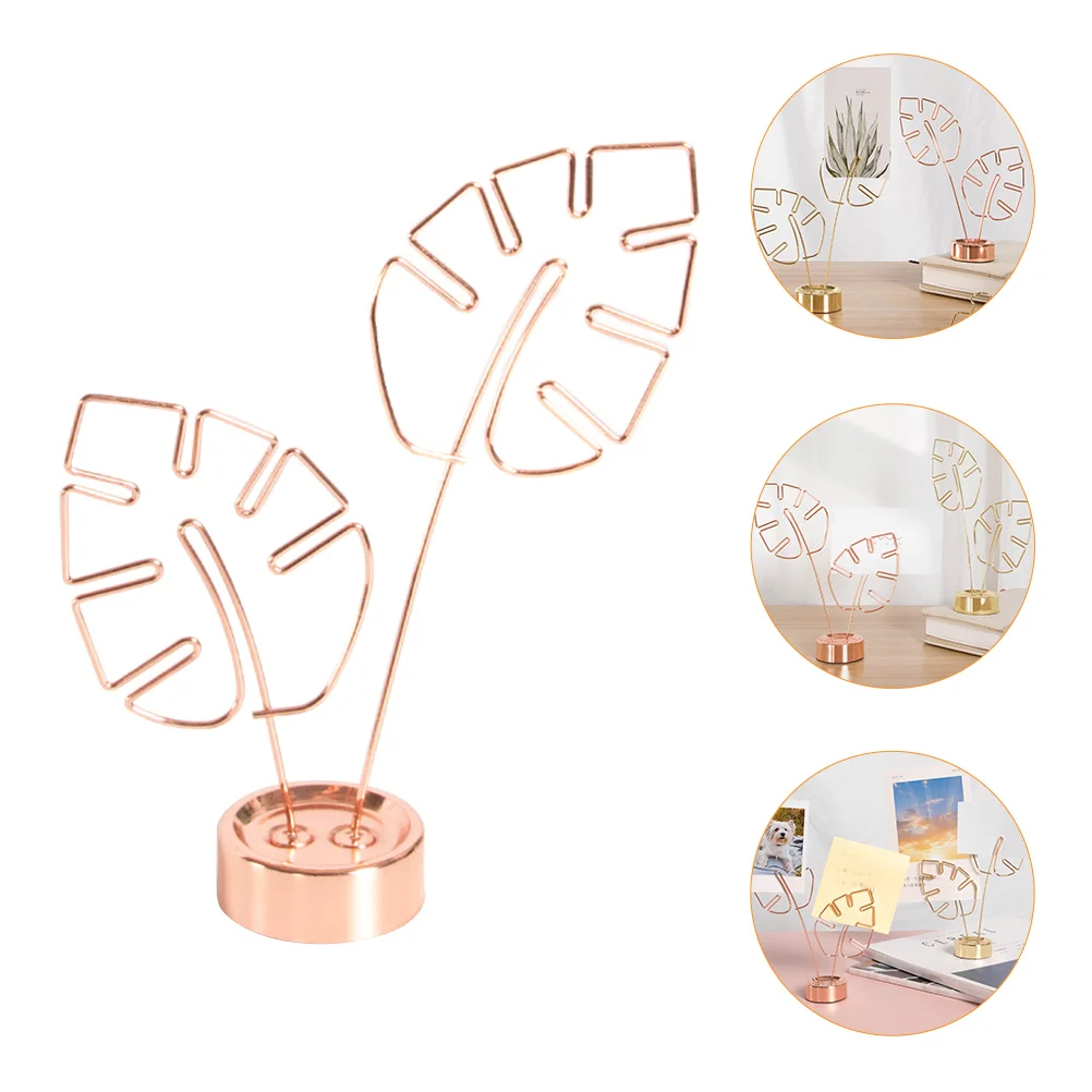 

Holdertable Photo Clip Holders Place Stand Clips Name Desktop Note Picture Memo Number Wire Display Wedding Tabletop Stands