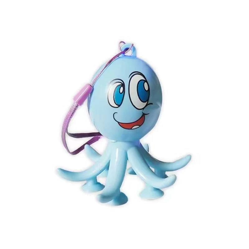 

Пружинные трубки Игрушки-непоседа Осьминог Эластичные трубки со светодиодной подсветкой Мини-сенсорные трубки Пружинный осьминог