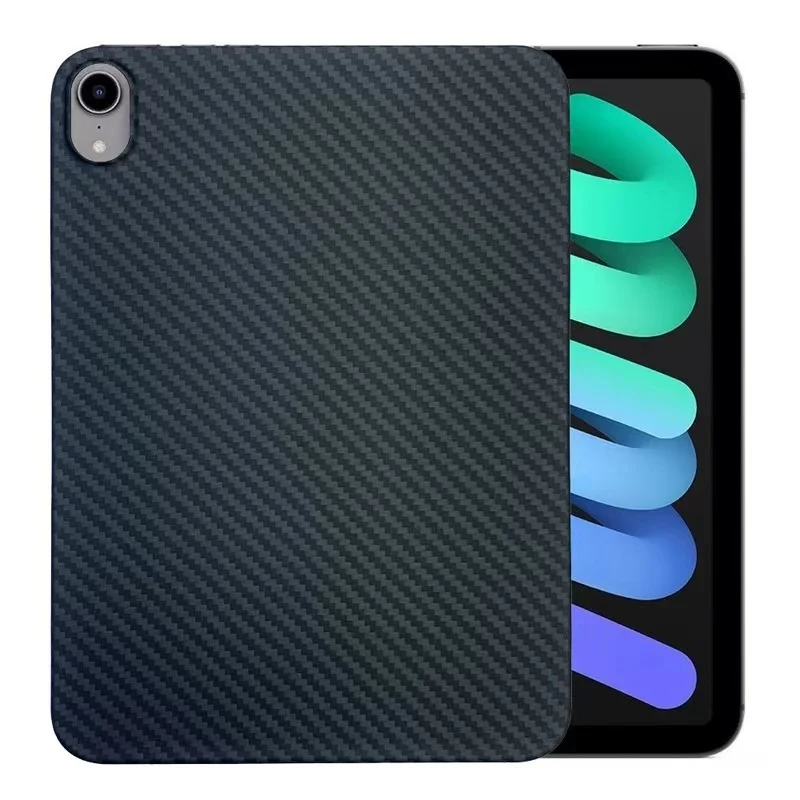 Real carbon fiber case for ipad Mini 6 tablet, aramid foldable cover for Apple Mini 6, three-layer protection Surprise price