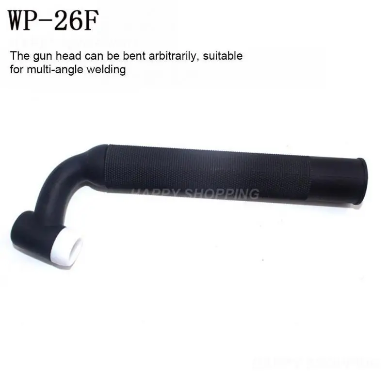 

Argon Arc Welding Joint Wp-26 Wp-26f Wp-26v Wp26fv Rotatable Argon Arc Welding Bendable Gun Head Tig Torch Body Black Hand Tools