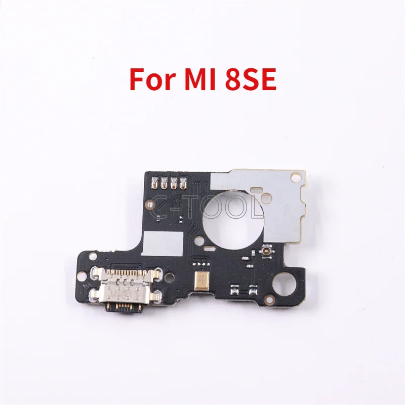

1 шт., USB-порт для зарядки для разъема MI 8SE, гибкий кабель для зарядки с основной гибким кабелем материнской платы