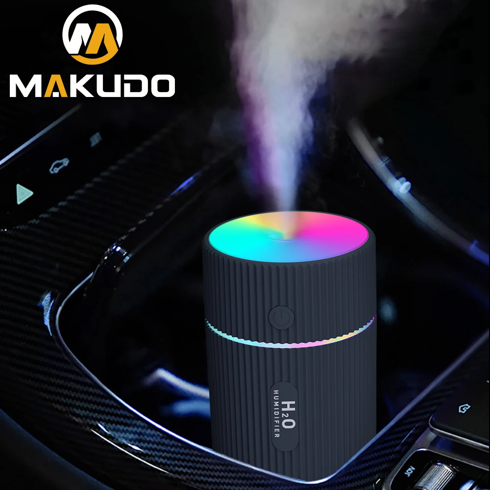 

MAKUDO Car Air Humidifier Diffuser Aroma Auto Mist Sprayer Portable Nano Spray Humidifier Fogger