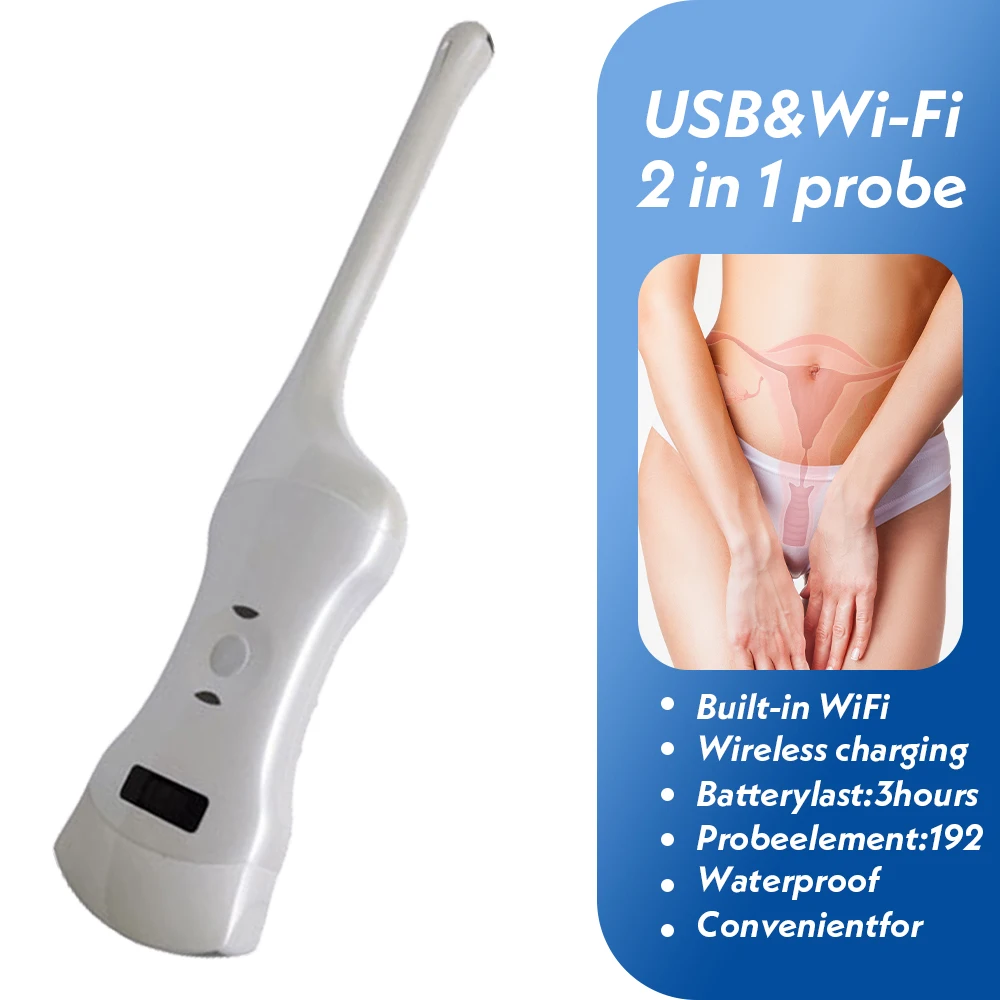 C10QT Dual-Probes Многоцелевой ультразвуковой выпуклый матки + эндозвание кадический