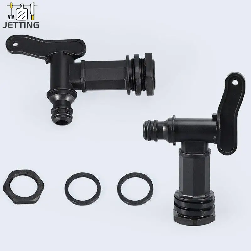 

Адаптер для резервуара IBC, резьба 3/4 дюйма, клапан для орошения водопроводной воды, садовые разъемы, дренажный инструмент