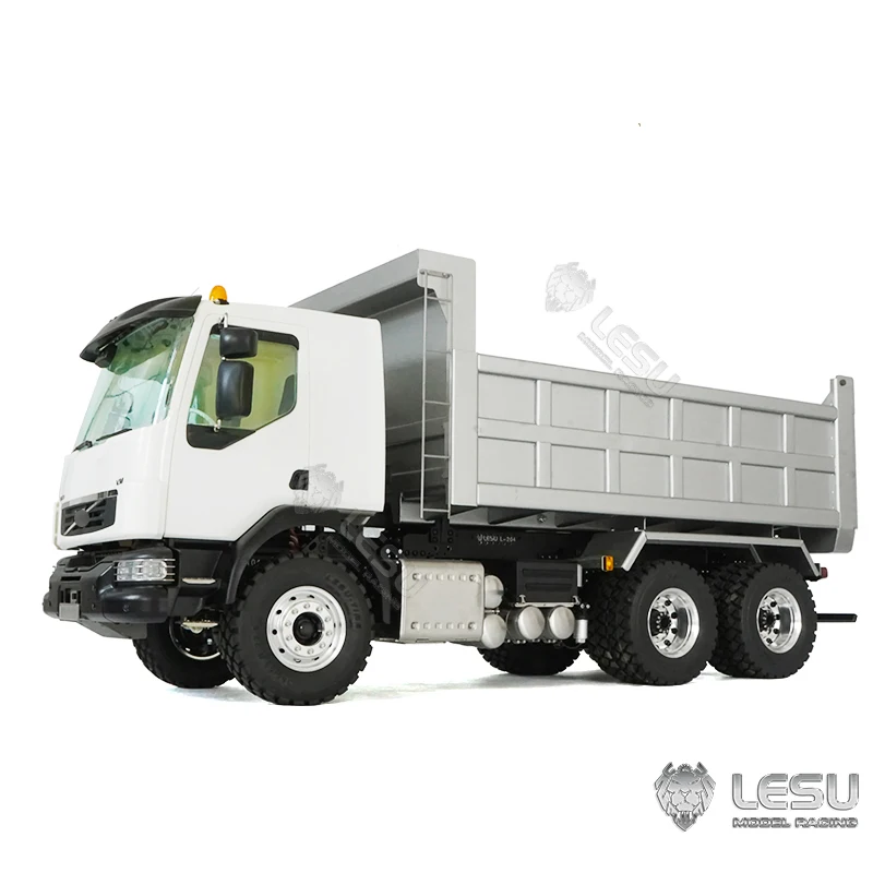 

Adults Gifts Metal 1/14 Lesu 6*6 Rc Hydraulic Dumper Truck 2Speed Gearbox For Vm Toucan Remoted Tipper Th20694-Smt8
