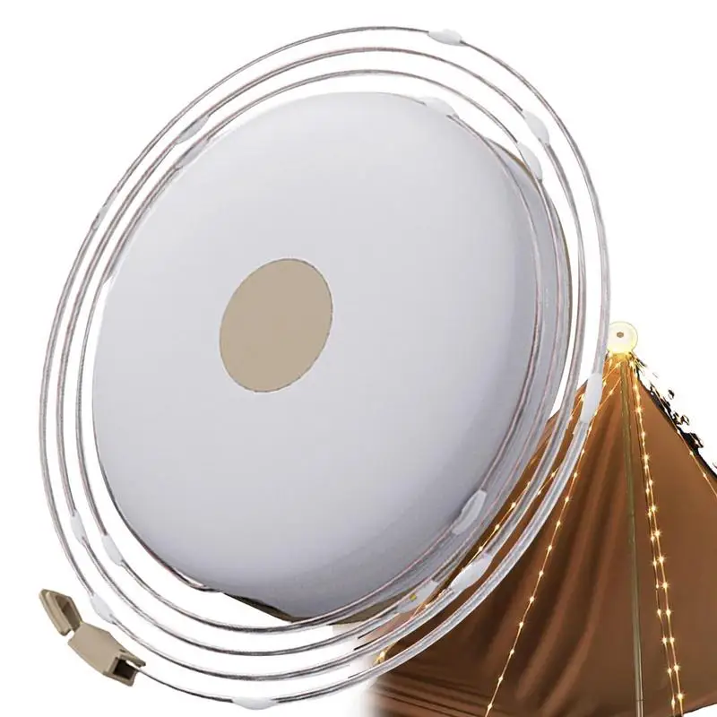 

Camping String Light High Brightness LED Light String Outdoor Lights IP67 Waterproof Camping Lights 360 Degree Luminous Foldable