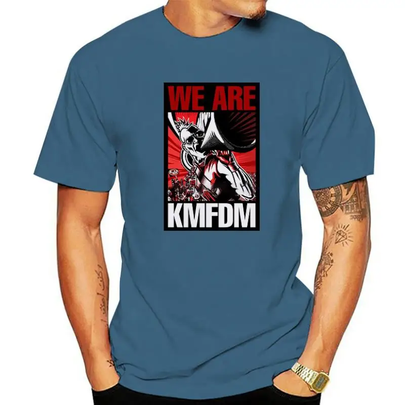 ? Футболки Kmfdm We Are Kmfdm Industrial Front 242 Die Krupps Mdfmk Ebm graphic, футболки с коротким рукавом, уличная одежда для мужчин