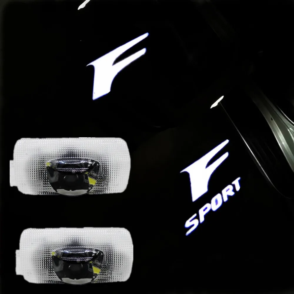 

2Pcs LED Logo Car Courtesy Door Lamp For Lexus IS250 RS350 300h 200t 450h LS 460 600h RC 300 350 330 400 Light Laser Projector