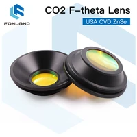 co2 f theta scan lens field lens 10 6um 10600nm 50x50 600x600 fl75 650mm for yag optical co2 laser marking machine parts