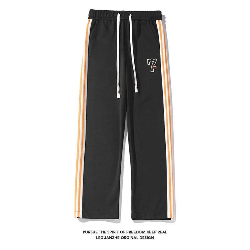 Брюки в клетку с вышивкой и ананасом спортивные брюки полоску мужские женские