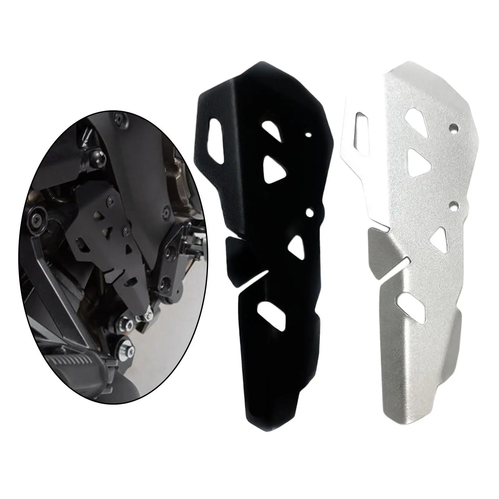

Motorcycle Rear Brake Master Cylinder Guard Brake Cylinder Guard Brake Pump Cover Foot Protection FOR DL1050A