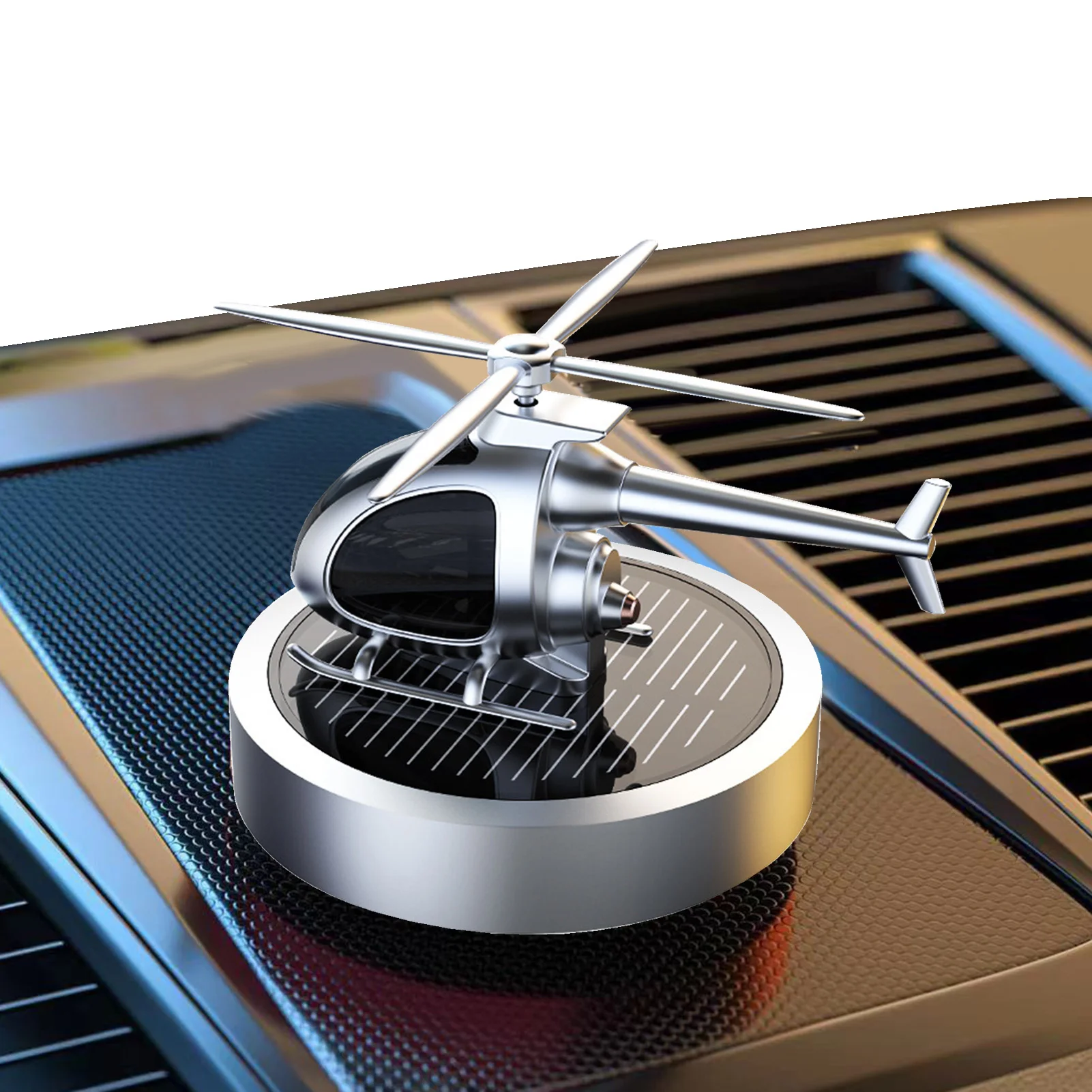 

Solar Car Air Freshener Solar Car Air Freshener Al Alloy Car Fragrance Solar Airplane Model Fragrant Ornaments Auto Interior Car