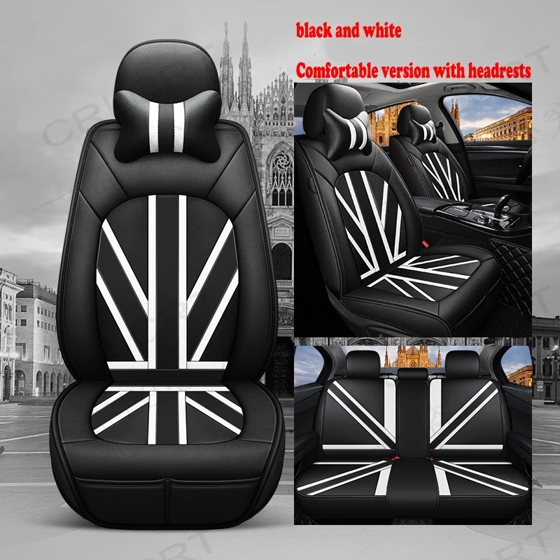 

CRLCRT Leather 5 seats Car Seat Cover for for Volvo All Models s60 s80 c30 xc60 xc90 s90 s40 v40 v90 xc70 v60 XC-Classi auto sty