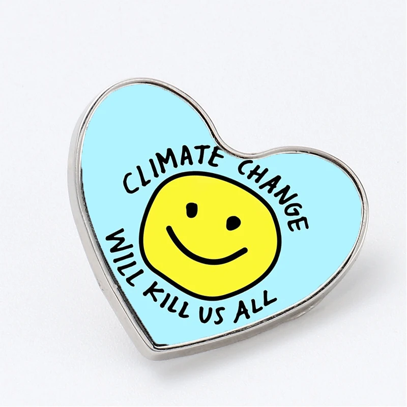 

Броши с имитацией климатического изменения цвета, булавка, аксессуары для ювелирных изделий, модная брошь на заказ, Значки для лацканов