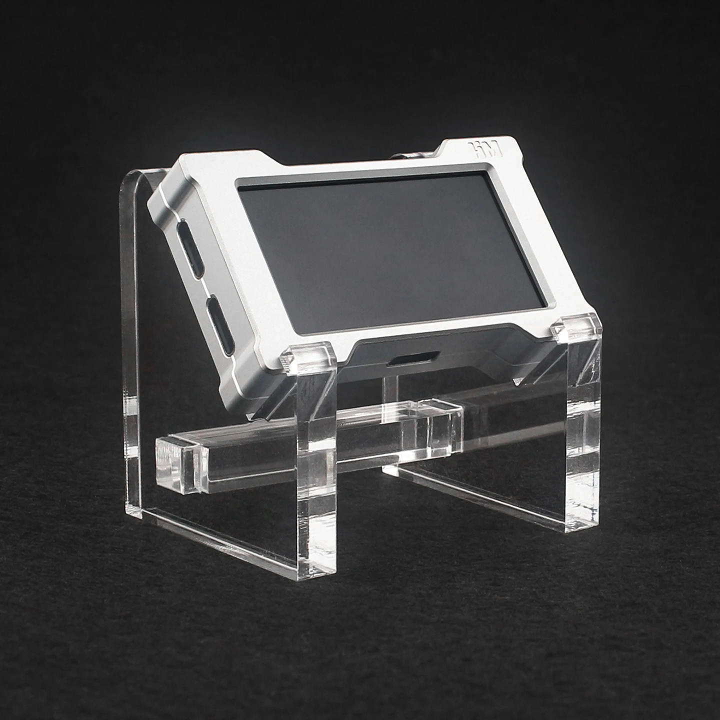 Фото Акриловая подставка для USB-хаба HMLAB, прозрачный акриловый держатель для игрового USB-хаба HM LAB ZNEO №2