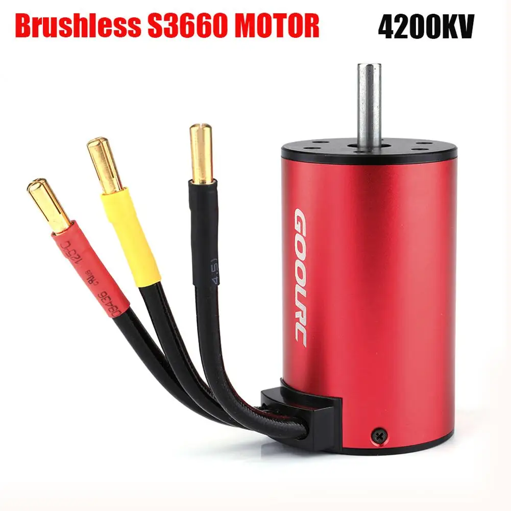 

Waterproof 3660 Brushless S3660 Motor Waterproof 2600kv/3100kv/3300kv/3800kv/4200kv For Traxxas Wltoys Rc Car 1/8/1/10 Tamiya