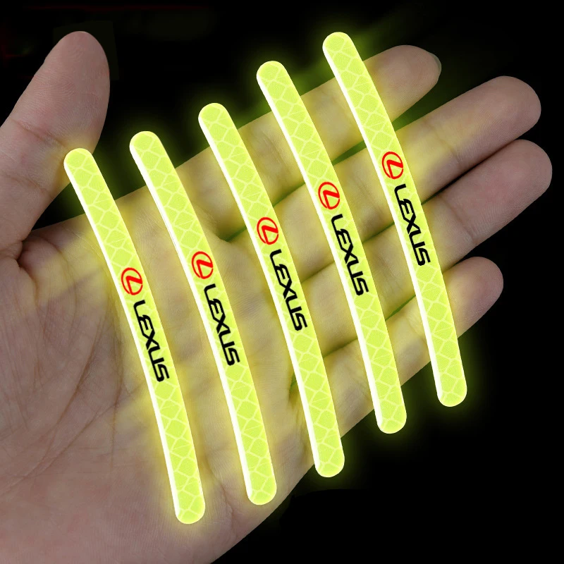 20 шт. подходящие наклейки на автомобильные колеса декоративные светоотражающие