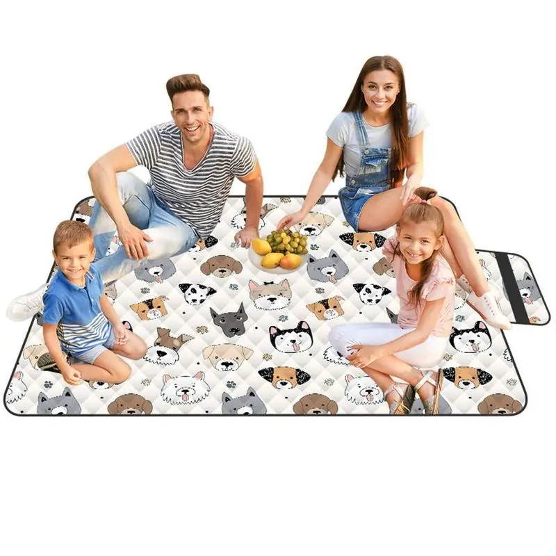 

Beach Blanket Waterproof Sandproof Sandfree Waterproof Outdoor Camping Blanket Beach Blanket For Outdoor Water-Resistant Handy