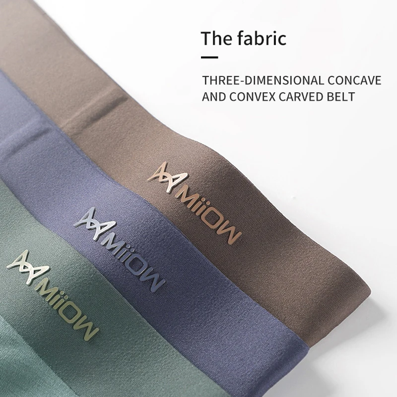 Трусы-боксеры MiiOW мужские из модала нижнее белье антибактериальное графеновое