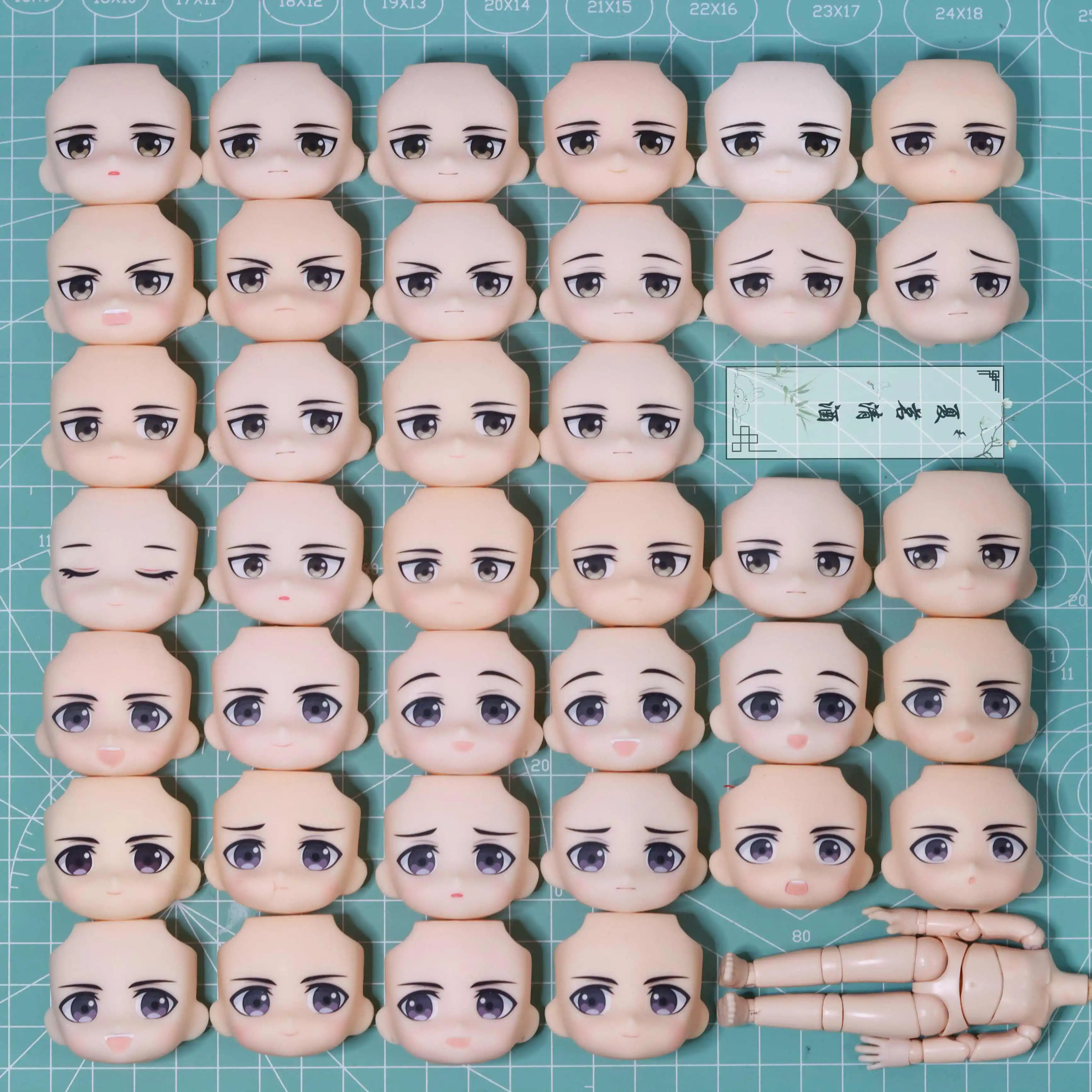 Grandmaster Of Demonic MDZS Wei Wuxian Lan Wangji ручной работы OB11 Face Shell GSC BJD Кукла Аксессуары Реквизит Аниме Фигурка Игрушка Дети (art.: 3920cac10bcbd) - 3920cac10bcbd