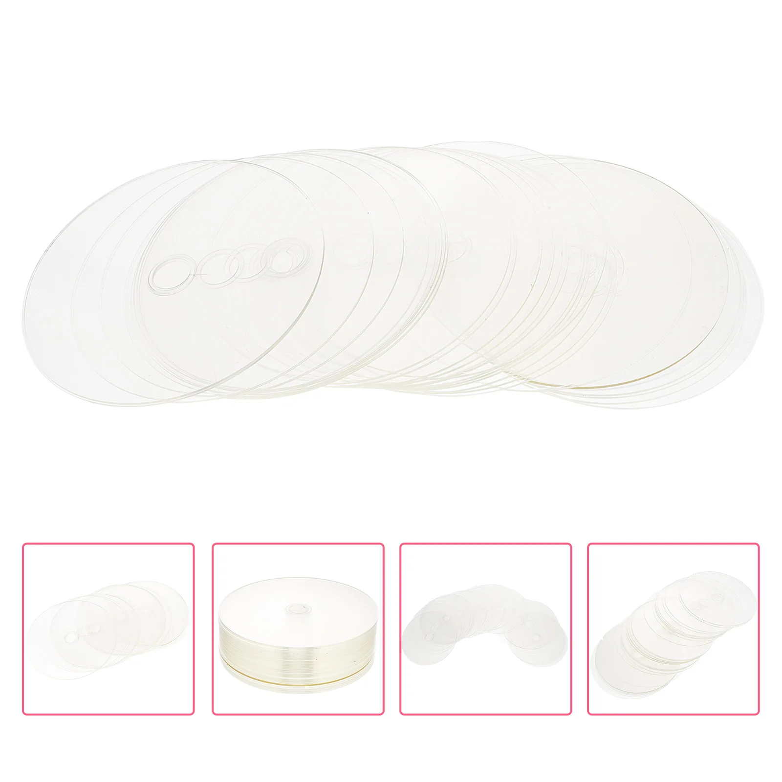 

Cd Discs Blank Diy Clear Painting Handmade Mltifunctional Burn Music