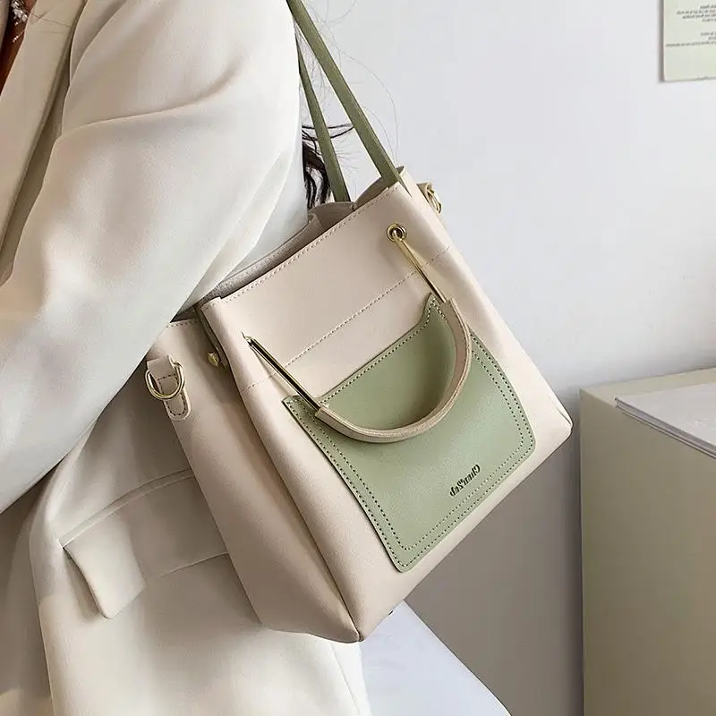 

2022 Ladies Fashion New Handbag For Women PU Leather Shoulder Bags Crossbody Messenger Bag High Quality Luxury Designer Black