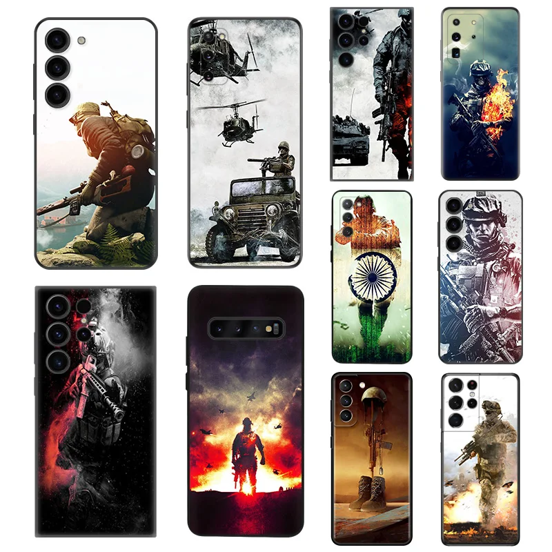 

Силиконовые черные чехлы для телефонов Samsung Galaxy S23 Ultra 5G S22 S21 S20 FE Plus Note 20 10 9 8 S10 E Lite