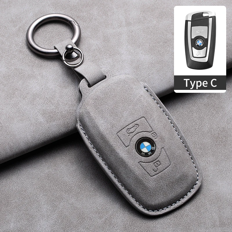 

Чехол Для Смарт-ключа BMW Из Кожзаменителя Для Серий 1, 2, 3, 4, 5, 6, 7, X1, X3, X4, X5, X6, F36, F25, F26, F30, F34, F10, F07