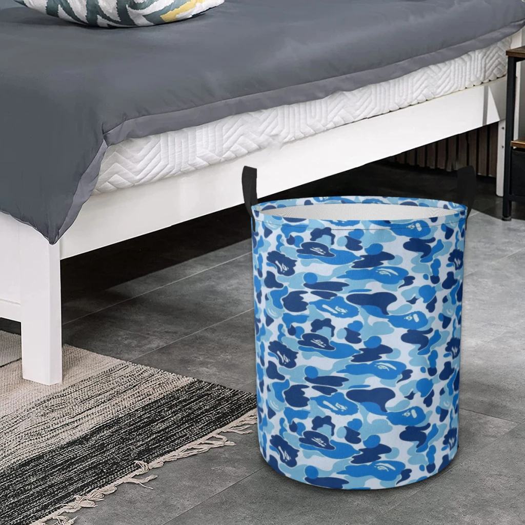 Комплект устройства Корзина для белья APE-Камуфляжная ткань Перемещение Складная