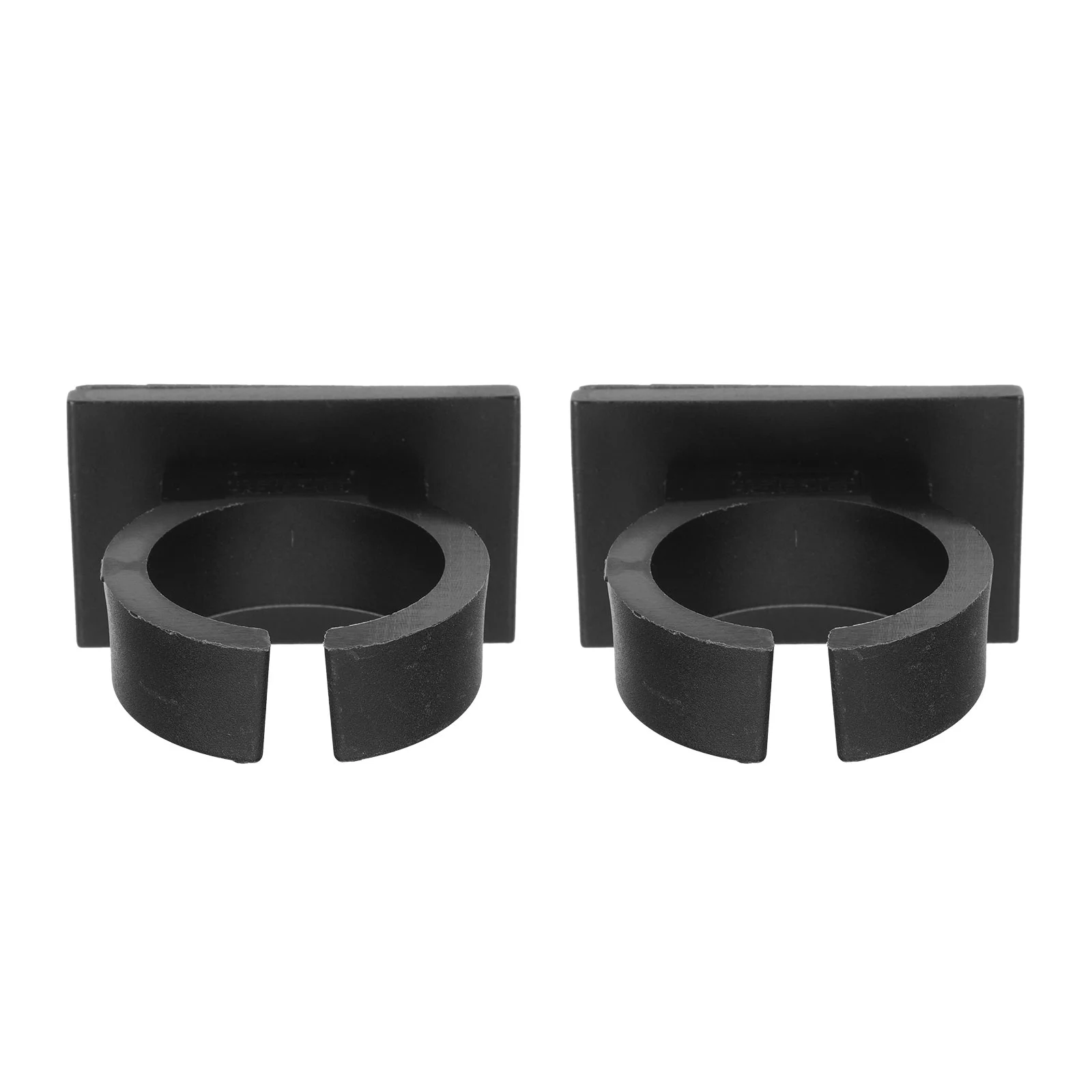 

2 Pcs Microphone Stand Clip Lifter Adhesive Mount Desktop Plastic Holder Cordless