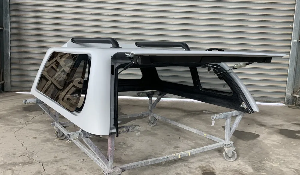 Фото Высококачественная выдвижная крышка кузова KQX для Isuzu D-Max, Hilux Revo, Ford Ranger, жесткий тент-крышка для пикапа №3