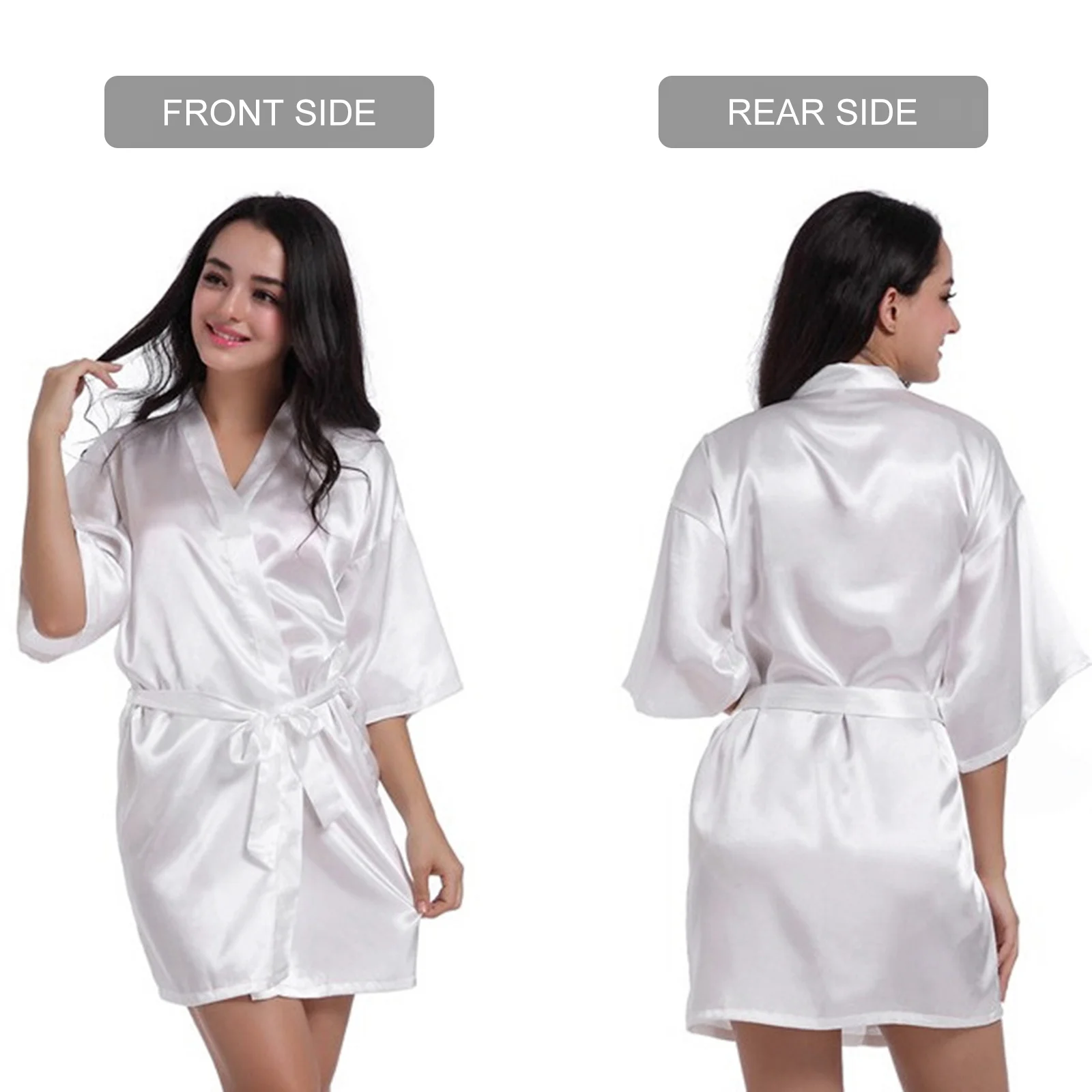 Cropped Cardigan Bridal Robes Party Bride Silk Women Short Wedding Bridesmaid