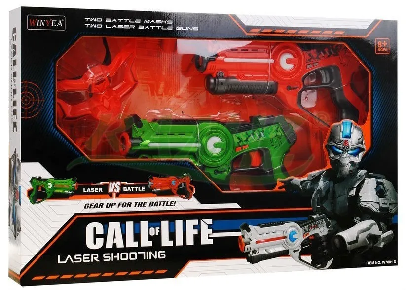 Лазерный бой Winyea Call of Life (пистолет + маска) W7001D| |