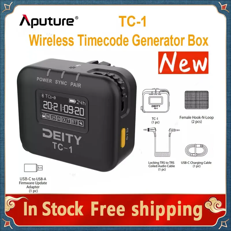 Aputure Deity TC-1 беспроводной коробочный генератор для микрофона кодировщик времени