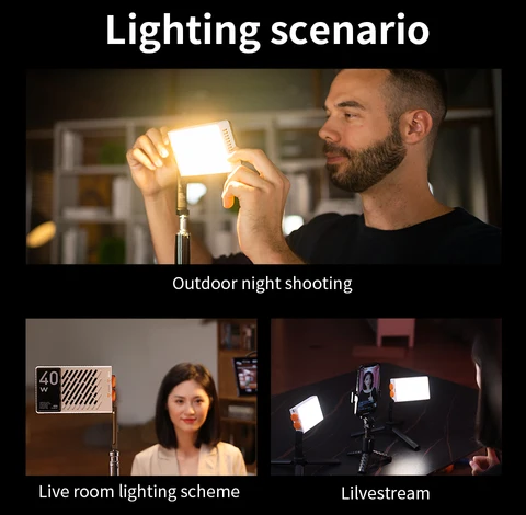 Zhiyun FIVERAY M40  двухцветный LED светильник