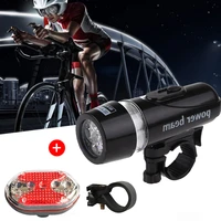 oval taillight front and rear light set led waterproof taillight super bright zoom headlight taillight bicycle accessories