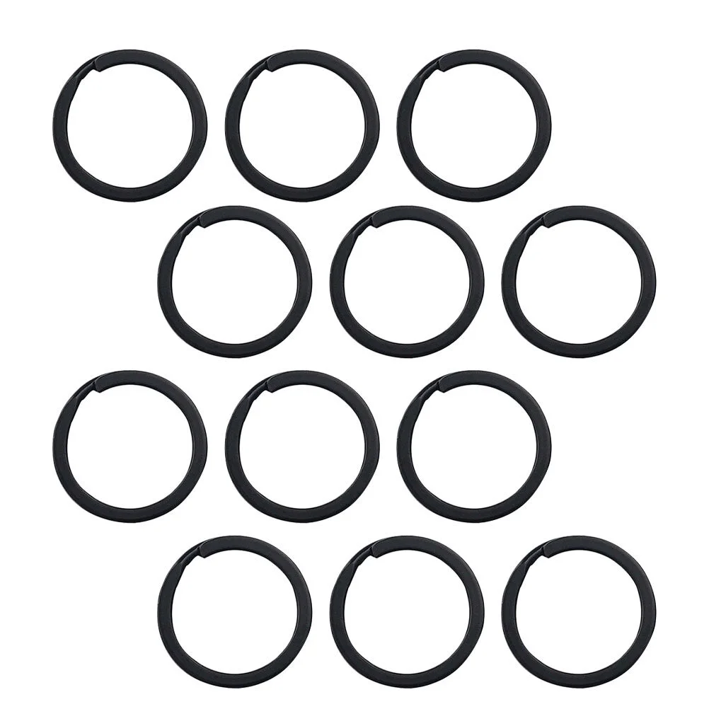 Charm Key Ring Attachment DIY Rings Durable Keychain Clip Connectors Split Crafts